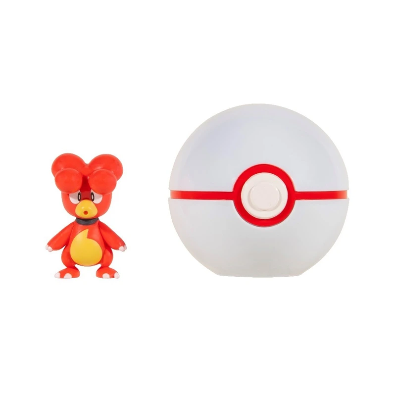 Ігровий набір POKEMON W15 - МАГБІ В ПОКЕБОЛІ (ігрова фігурка, покебол)