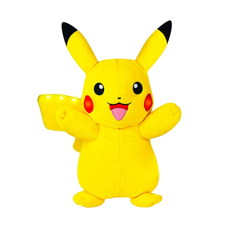 Інтерактивна м'яка іграшка POKEMON - ПІКАЧУ (світло, звук, 25 cm)