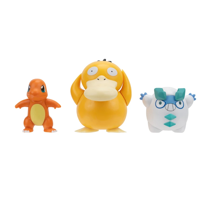 Набір ігрових фігурок POKEMON W19 - ЧАРМАНДЕР, ГАЛАРСЬКИЙ ДАРУМАКА, ПСАЙДАК