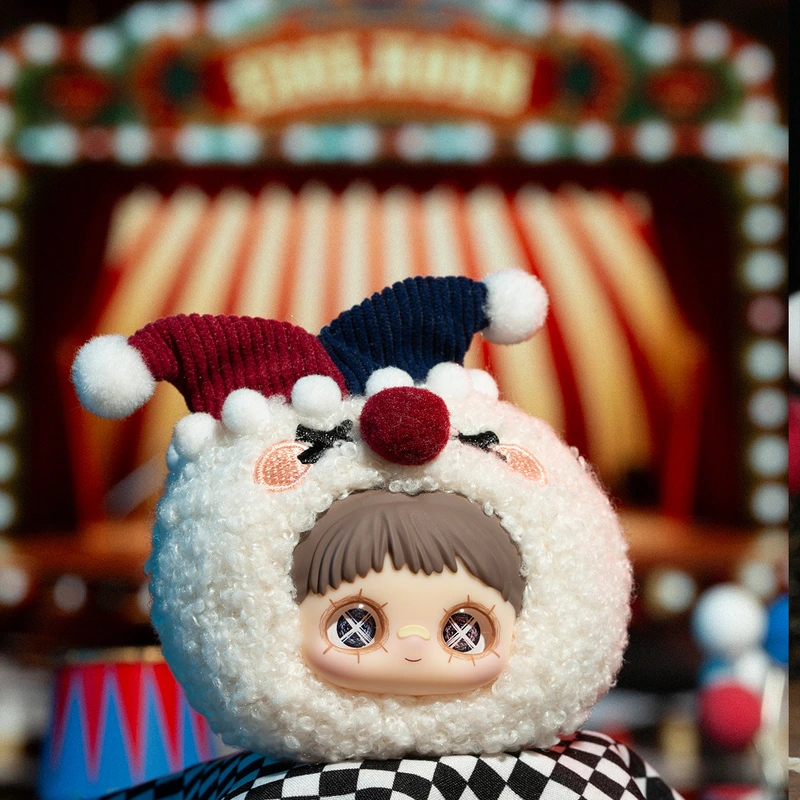 Колекційна м'яка іграшка з кільцем POP TOP Hi TOY серії "MayMei" - ШАЛЕНИЙ ЦИРК (у дисп., в ас.)