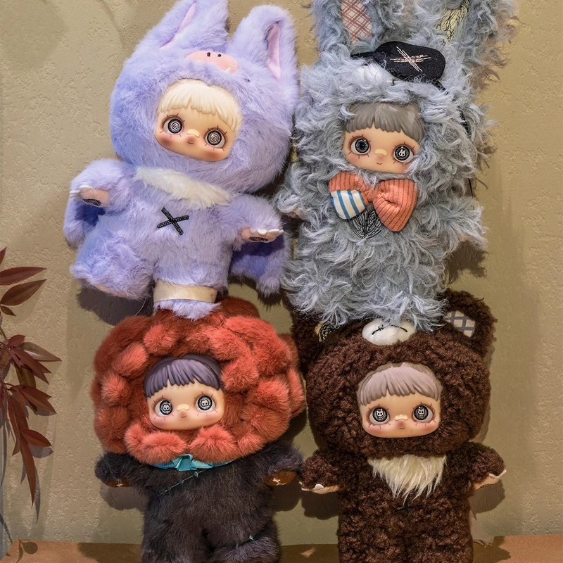 Колекційна м'яка іграшка з кільцем POP TOP Hi TOY серії "MayMei" - ТЕМНИЙ ЛІС (у дисп., в ас.)