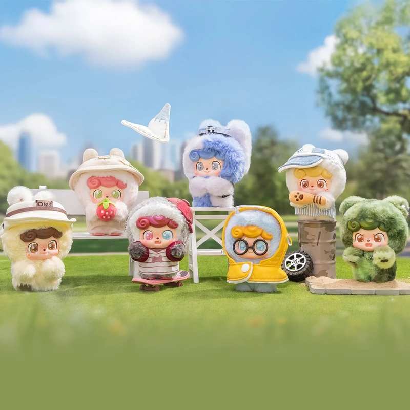 Пухнаста іграшка-сюрприз на підвісі POP TOP JOTOYS серії "Q.Kid" - РАДОЩІ ПРИГОД (у дисп., в ас.)