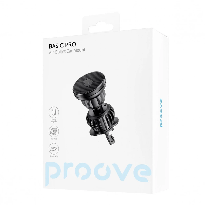 Автомобільний тримач Proove Basic Pro Air Outlet Car Mount black