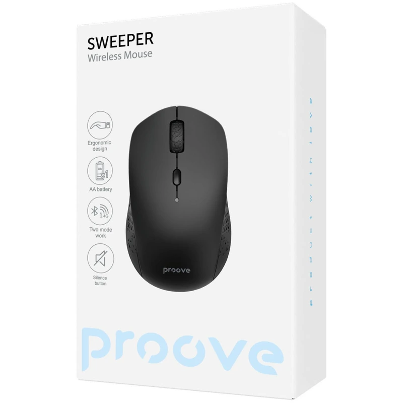 Бездротова миша Proove Sweeper white