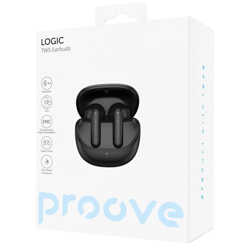 Бездротові навушники Proove Logic TWS (APP) white