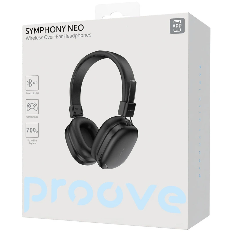 Бездротові навушники Proove Symphony Neo (APP) black