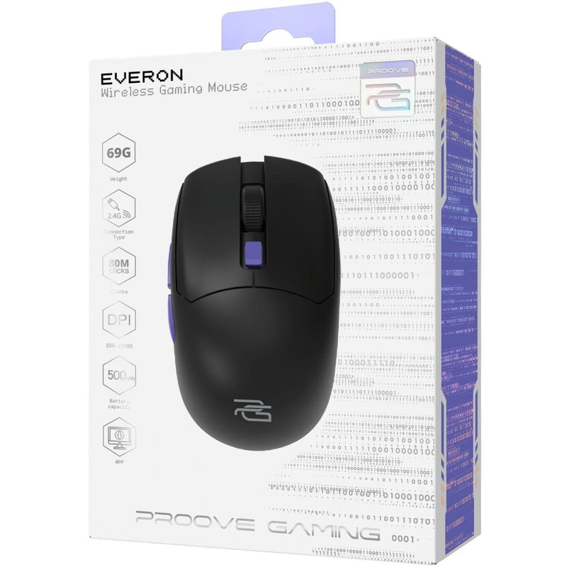 Бездротова ігрова миша Proove Gaming Everon white