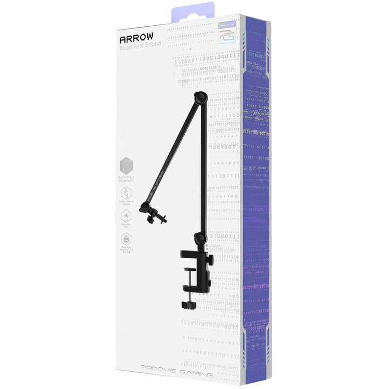 Пантограф для мікрофону Proove Gaming Arrow black