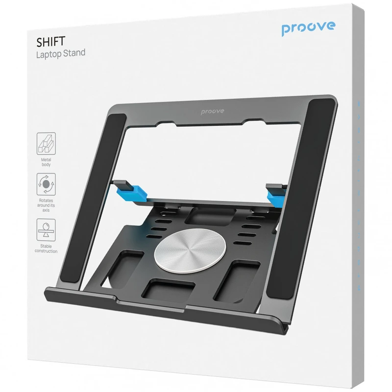 Підставка для ноутбука Proove Shift silver