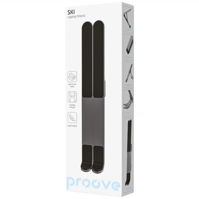 Підставка для ноутбука Proove Ski silver
