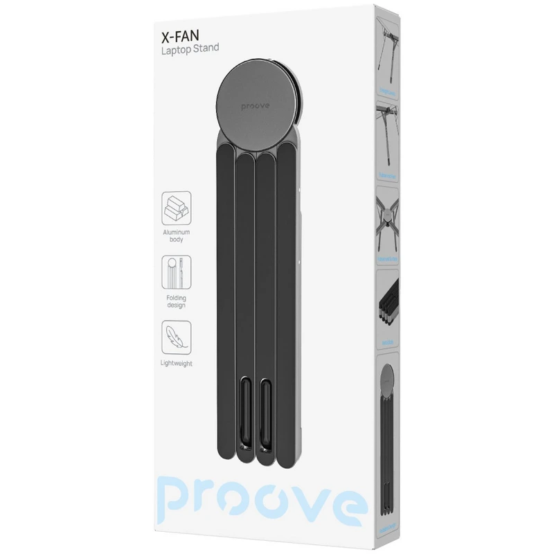 Підставка для ноутбука Proove X-Fan silver