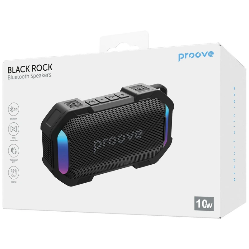 Портативна Акустика Proove Black Rock 10W (APP) black
