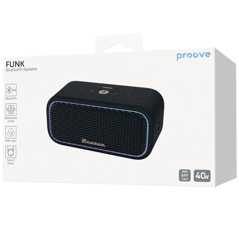 Портативна Акустика Proove Funk 40W (APP) black