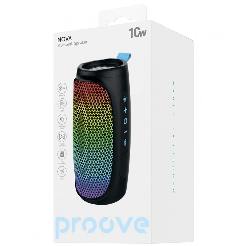 Портативна Акустика Proove Nova 10W (APP) black