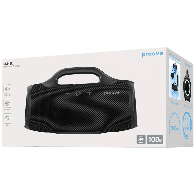 Портативна акустика Proove Rumble 100W (APP) black