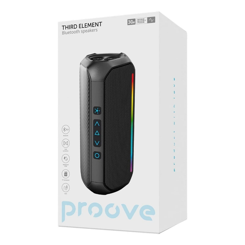 Портативна Акустика Proove Third Element 30W black