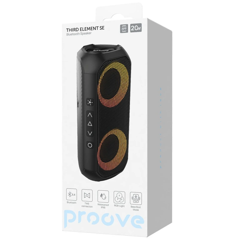 Портативна Акустика Proove Third Element SE 20W (APP) black