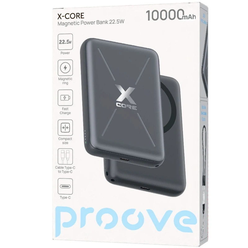 Портативна Батарея Proove X-Core 22.5W 10000mAh purple