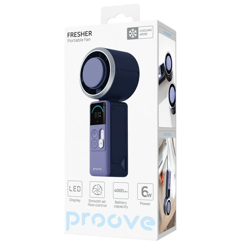 Портативний вентилятор Proove Fresher beige