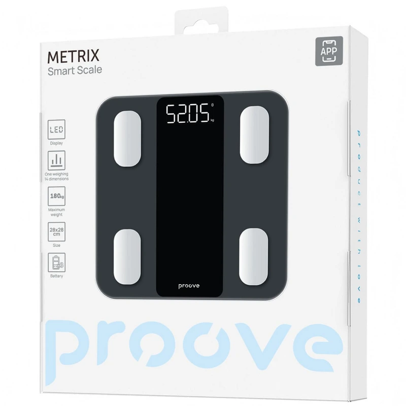 Смарт-ваги Proove Metrix gray