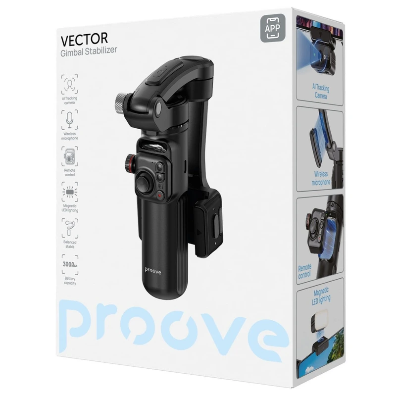 Стабілізатор Proove Vector Gimbal Stabilizer black