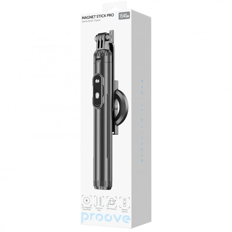 Трипод Proove Magnet Stick Pro (1540mm) black