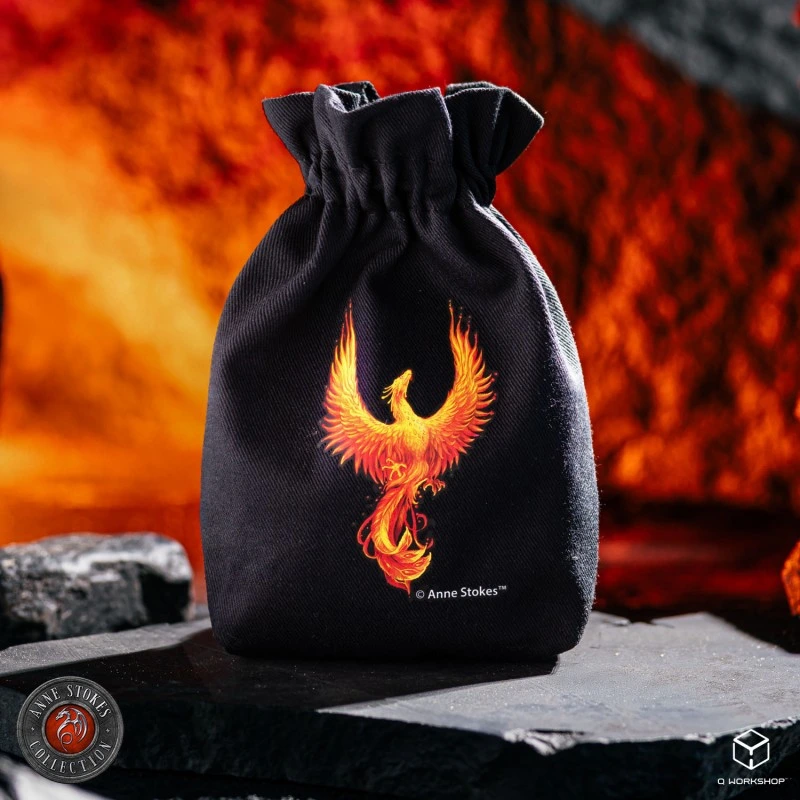Мішечок Anne Stokes Dice Pouch: Phoenix