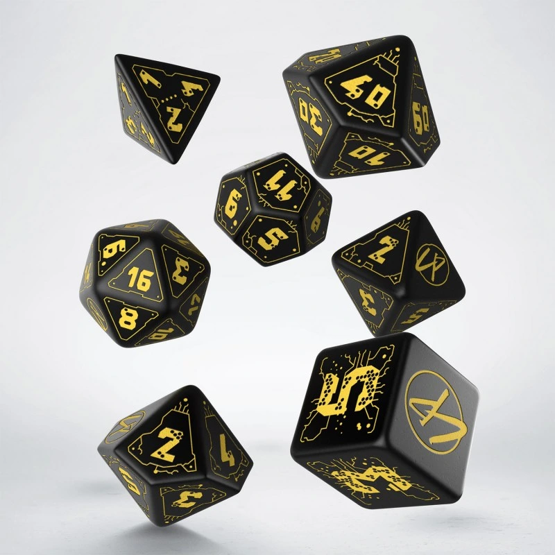 Набір кубиків Cyberpunk Red Dice Set: Wet Work