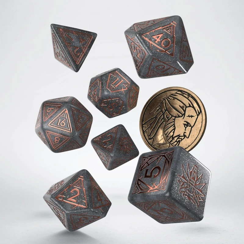 Набір кубиків The Witcher Dice Set. Geralt - Price of Neutrality (7)