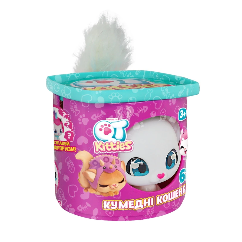 Ігровий набір QT KITTIES – КОШЕНЯ РОУЗІ (фігурка, будиночок, аксесуари)