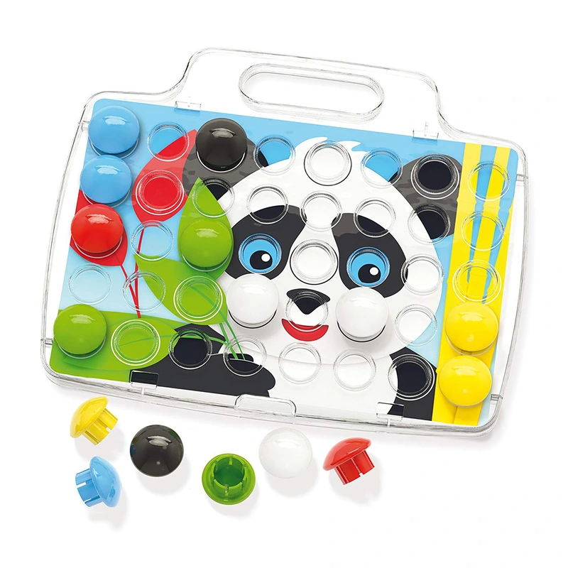 Набір - ДЛЯ ЗАНЯТЬ МОЗАЇКОЮ (великі фішки (33 мм, 40 шт.) + дошка)