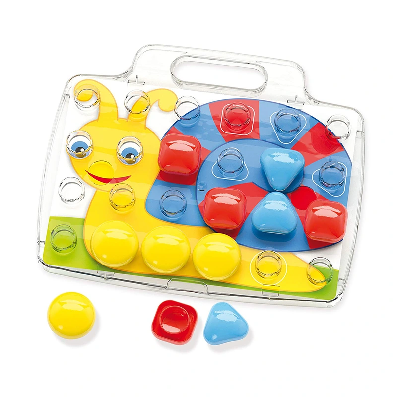 Набір - ДЛЯ ЗАНЯТЬ МОЗАЇКОЮ (великі фішки (46 мм, 24 шт.) + дошка)