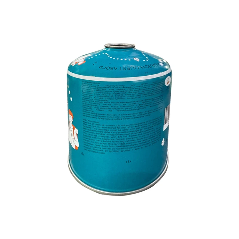 Газовий балон різьбовий бутановий Quest, 450гр