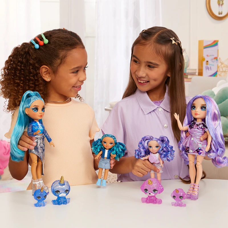 Ігровий набір з лялькою RAINBOW HIGH серії "Littles" - ВЕСЕЛКА (з аксес.)