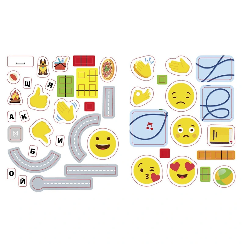 Пізнавальні активіті Інтернет 1270007 з наліпками