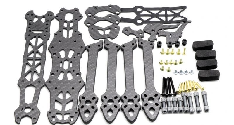 Рама квадрокоптера Readytosky Mark4 7" 295мм карбонова