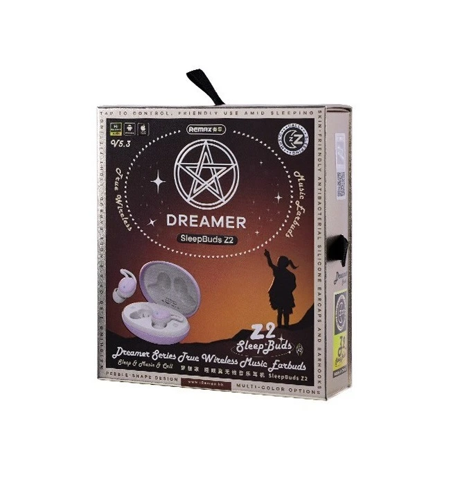 Бездротові навушники TWS REMAX Dreamer Series True Wireless Music Earbuds SleepBuds Z2 Beige