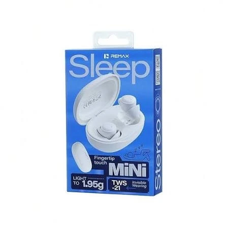 Бездротові навушники TWS REMAX Sleep True Wireless Stereo Music Call Earphones TWS-21 Beige