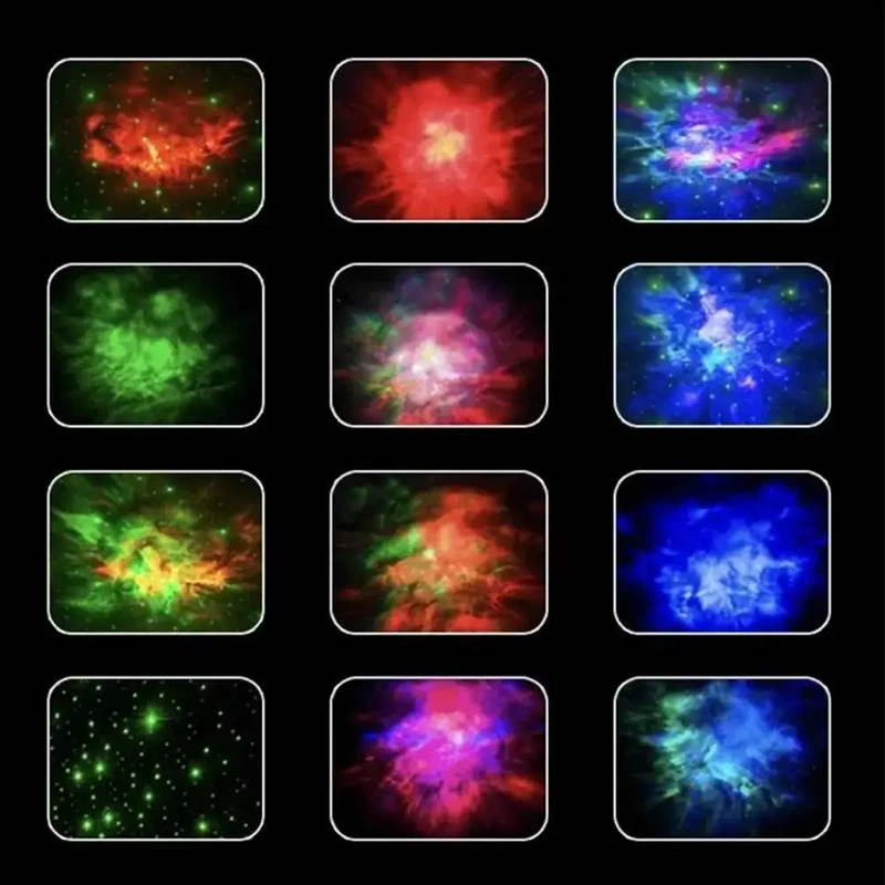 Світильник-проектор Астронавт Starry Sky RGB + пульт