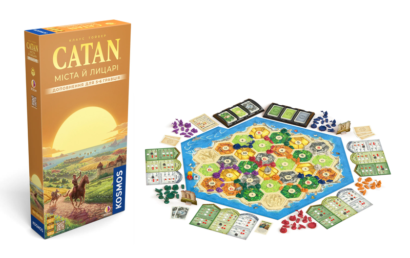 CATAN. Міста й лицарі. Доповнення для 5-6 гравців