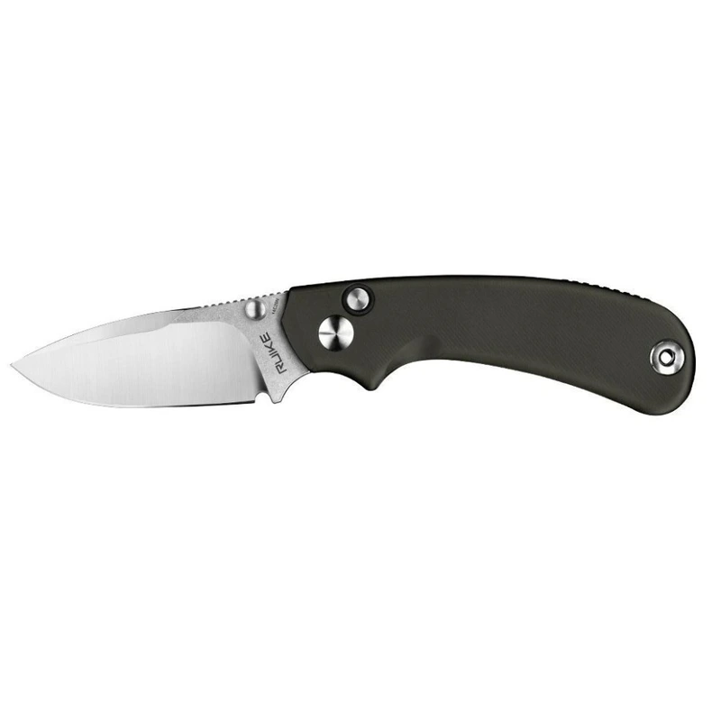 Ніж складаний кишеньковий Ruike P736-AK, (7.5 см) 14C28N / алюміній, сірий