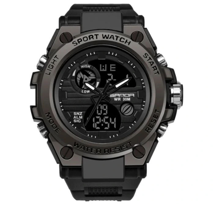 Чоловічий водостійкий спортивний тактичний годинник Sanda Tattoo
