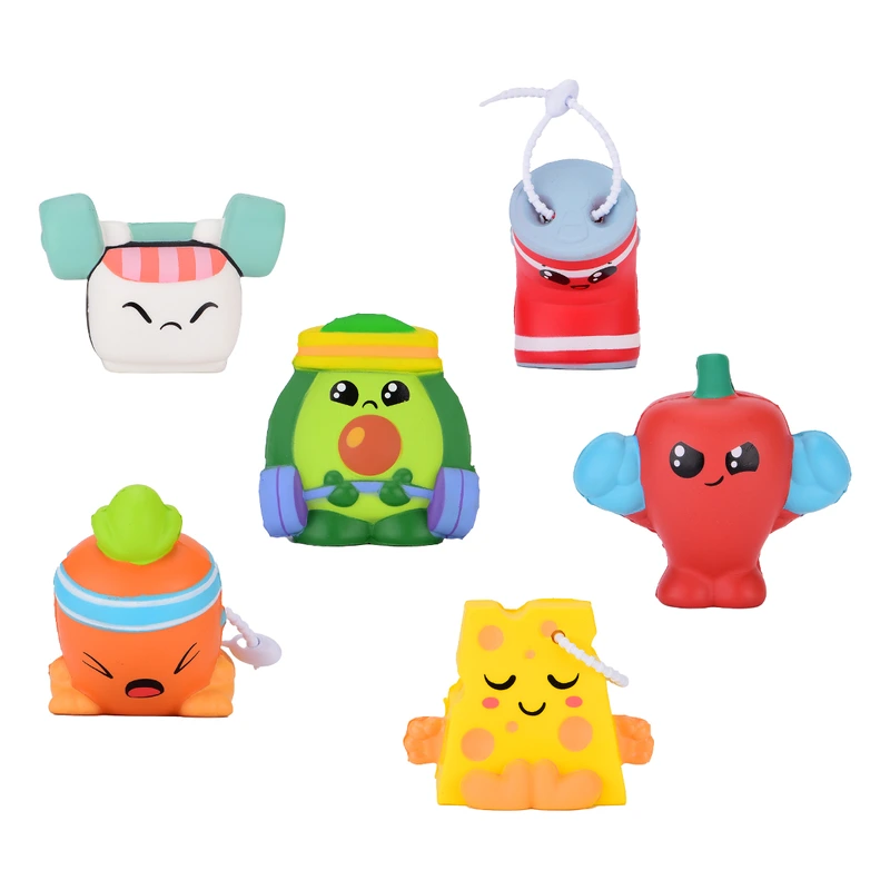 Іграшка-сквіш – СПОРТИВНІ СМАКОЛИКИ (в асорт., в дисп.)