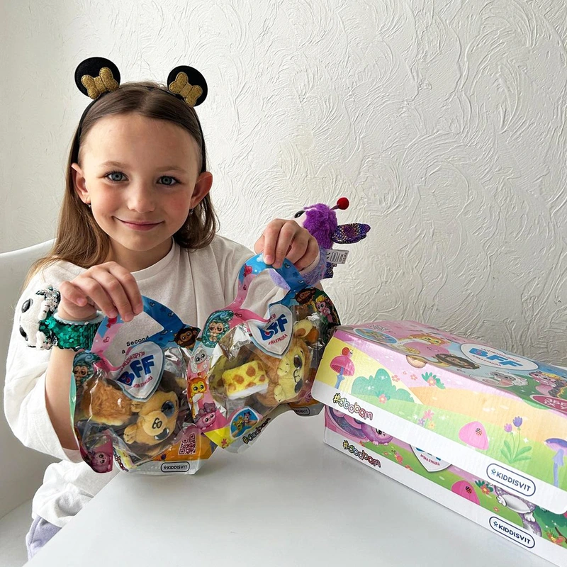 М'яка колекційна  іграшка – МОЇ МОДНІ ДРУЗІ (8 шт., в диспл.)