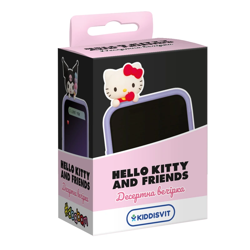 Дисплей колекційних іграшок серії "Hello Kitty" – ДЕСЕРТНА ВЕЧІРКА (12 шт.)