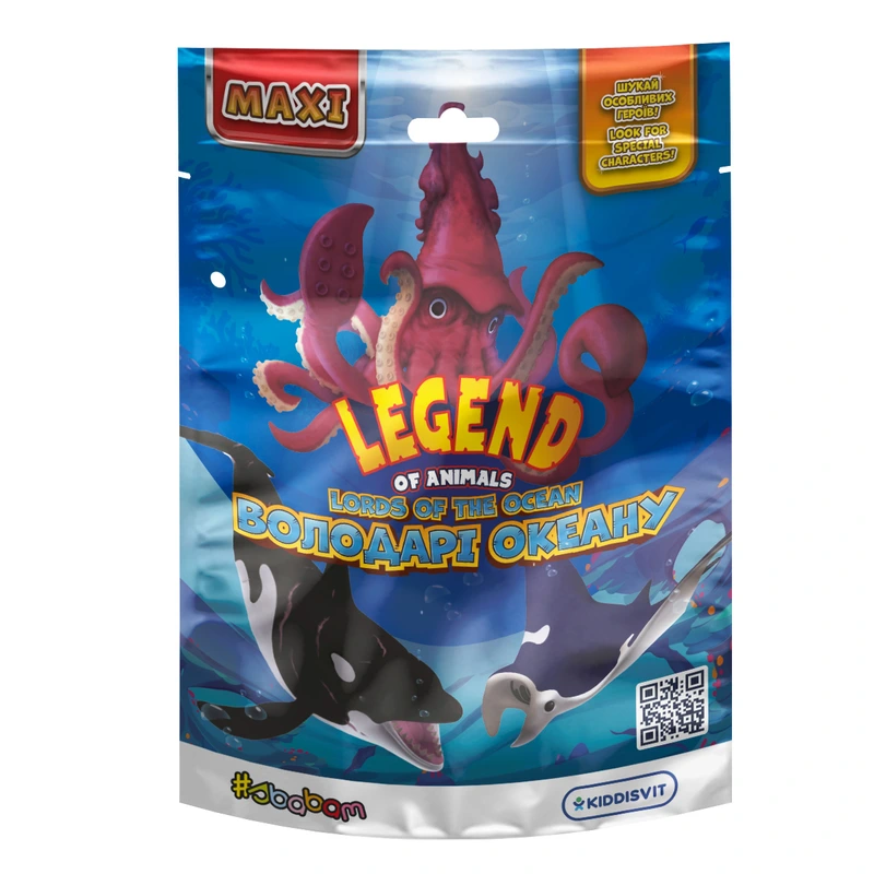 Дисплей стретч-іграшок у вигляді тварини – ВОЛОДАРІ ОКЕАНУ (10 шт.)