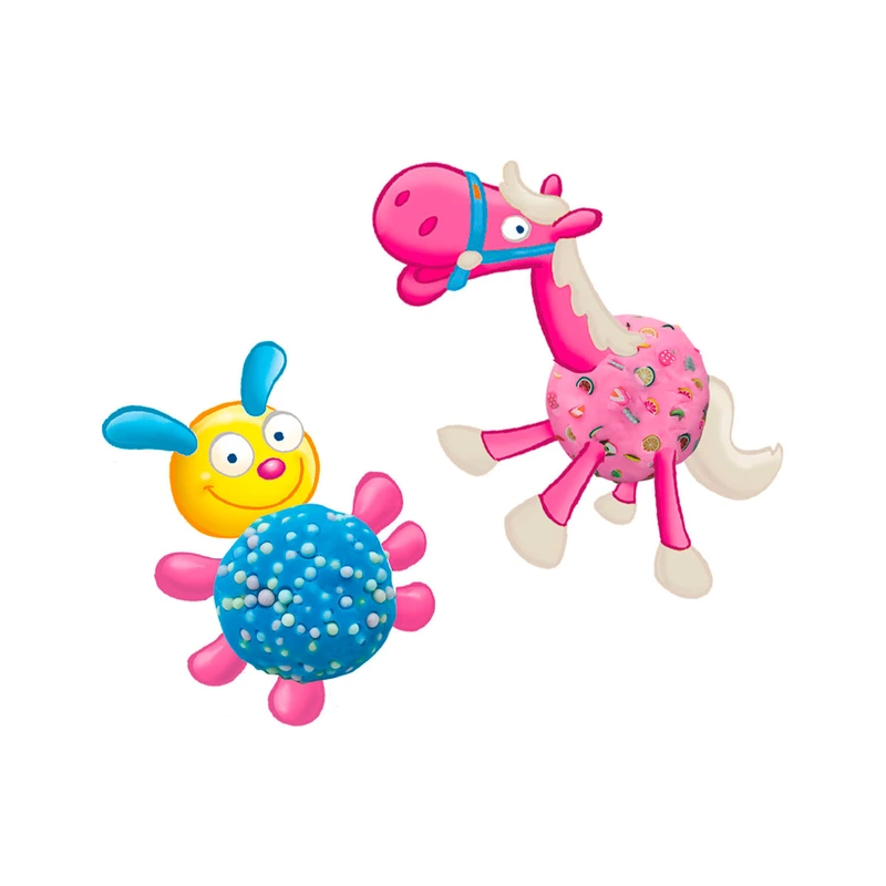 Незасихаюча маса для ліплення - МІКС (3 кольори, аксес., в пластикових баночках)