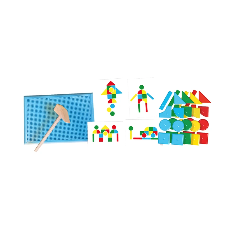 Набір для творчості серії «My first» - ВПРАВНИЙ МОЛОТОЧОК (молоток, дошка, фігури)