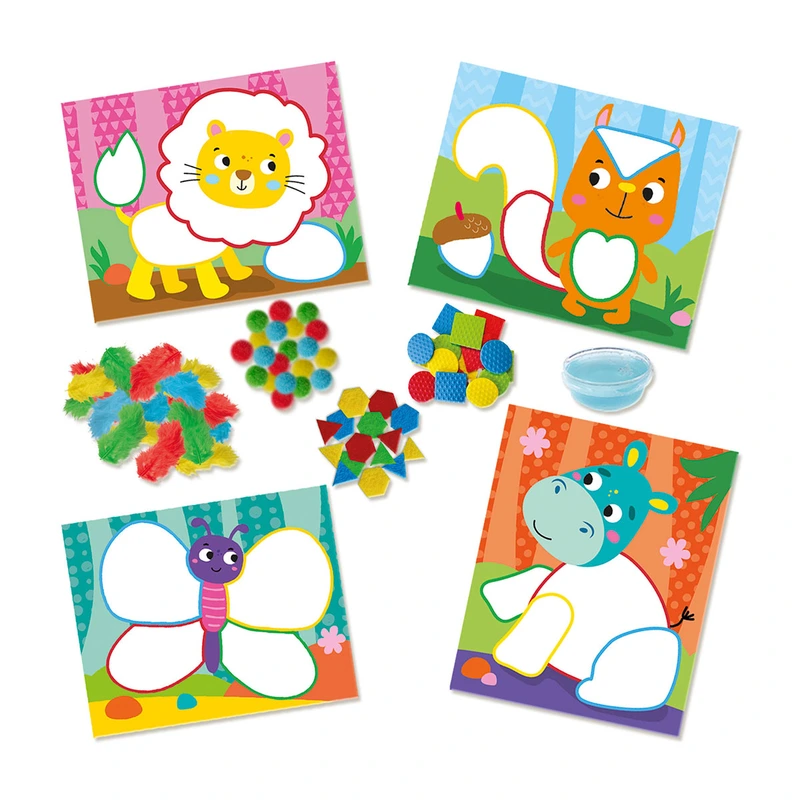 Набір для творчості серії "Montessori" – СОРТУЙ КОЛЬОРИ ТА МАТЕРІАЛИ