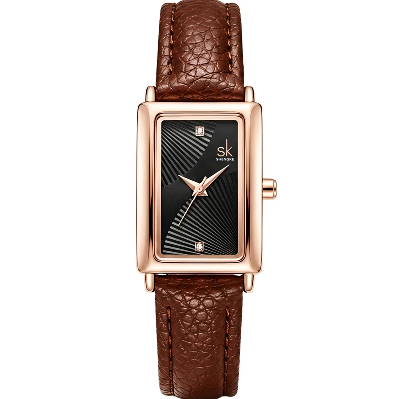 Жіночий годинник Shengke Victoria Leather Classic, 2 ремінці